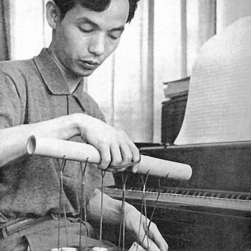 Portrait of Tōru Takemitsu