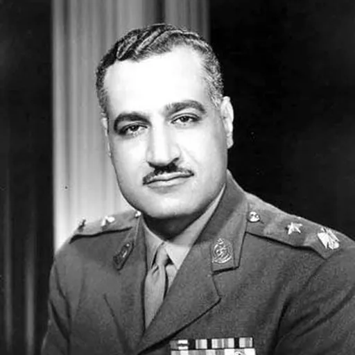 Portrait of Gamal Abdel Nasser