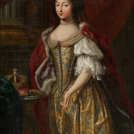 Portrait of Françoise Madeleine d'Orléans