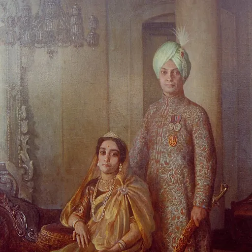 Portrait of Prodyot Coomar Tagore