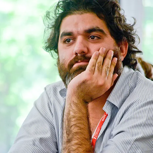 Portrait of Morteza Farshbaf