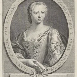 Portrait of Clara Feyoena fan Raesfelt-van Sytzama