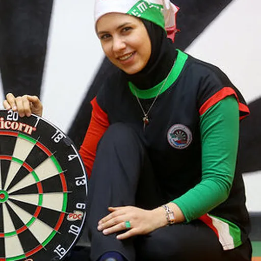 Portrait of Mozhgan Rahmani