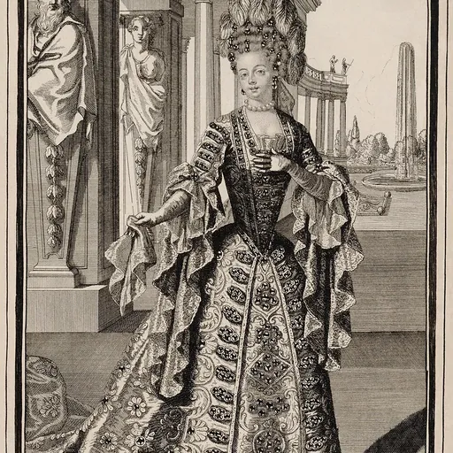 Portrait of Julie d'Aubigny