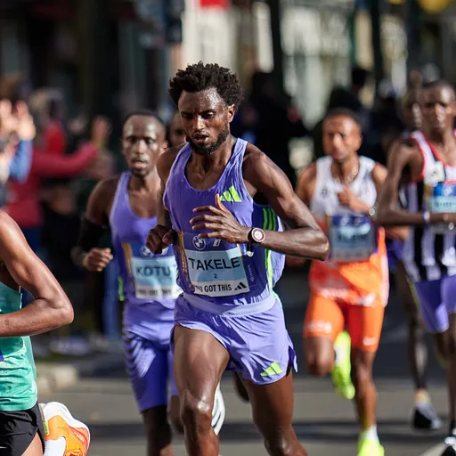 Portrait of Bikila Tadese Takele