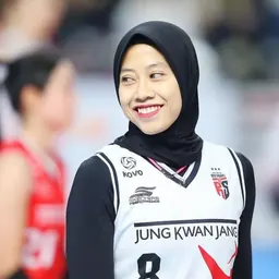 Portrait of Megawati Hangestri Pertiwi