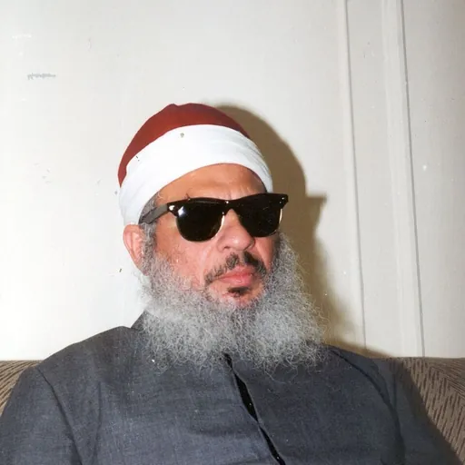 Portrait of Omar Abdel-Rahman