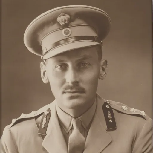 Portrait of Prince Peter of Greece and Denmark