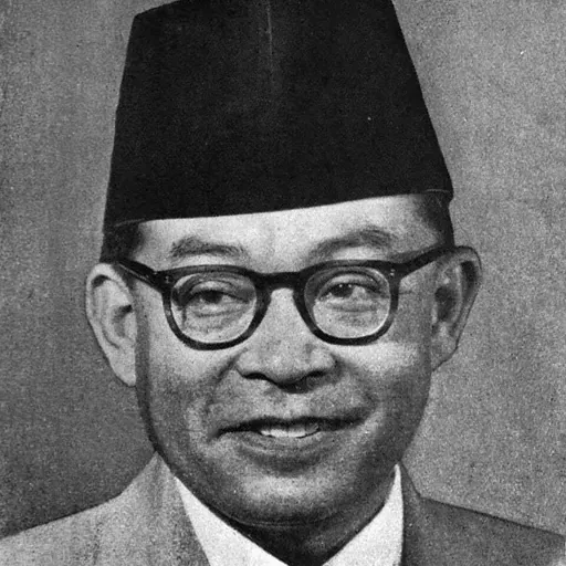 Portrait of Mohammad Hatta