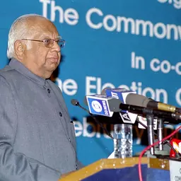 Portrait of Somnath Chatterjee