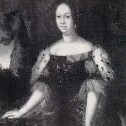 Portrait of Erdmuthe Sophie of Saxony