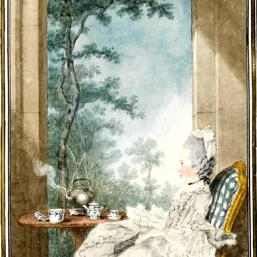 Portrait of Marie-Charlotte Hippolyte de Campet de Saujon