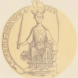 Portrait of Haakon IV of Norway