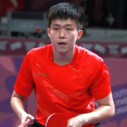 Portrait of Wang Chuqin