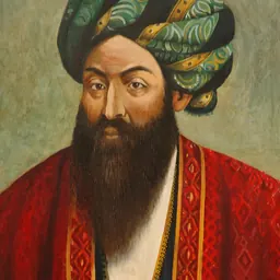 Portrait of Jan-Fishan Khan