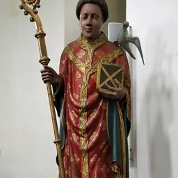 Portrait of Saint Hadelin