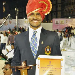 Portrait of Dattu Baban Bhokanal