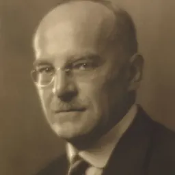 Portrait of Heinrich von Srbik