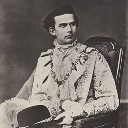 Portrait of Ludwig II of Bavaria