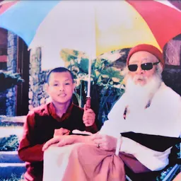 Portrait of Chatral Rinpoche