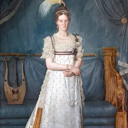 Portrait of Maria Cristina of Naples and Sicily