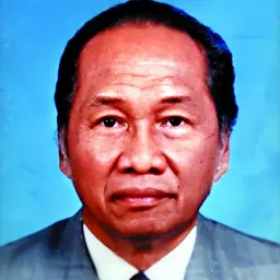 Portrait of Arnold Achmad Baramuli