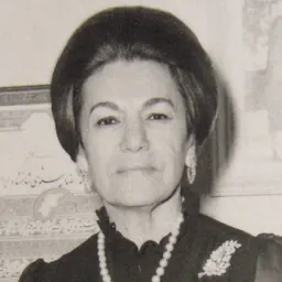 Portrait of Farideh Ghotbi