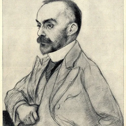 Portrait of Ernst von Heydebrand und der Lasa