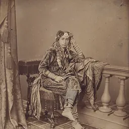 Portrait of Emily Ruete