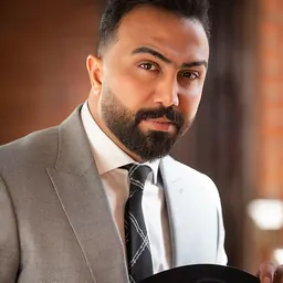 Portrait of Mustafa Al-Abdullah