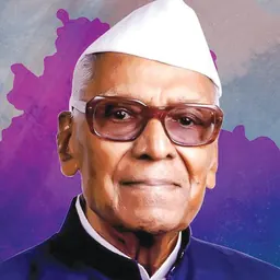 Portrait of Konda Laxman Bapuji