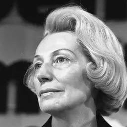 Portrait of Annemarie Renger