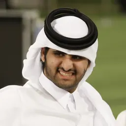 Portrait of Abdullah bin Hamad bin Khalifa Al Thani