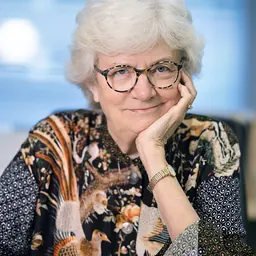 Portrait of Nancy Hopkins