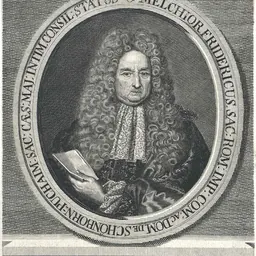 Portrait of Melchior Friedrich Schönborn