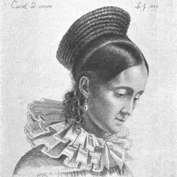 Portrait of Charlotte Amalie Grimm