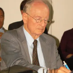Portrait of Hermann Lübbe