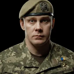 Portrait of Oleh Shyriaiev
