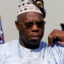 Portrait of Olusegun Obasanjo