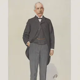 Portrait of Emile Garcke