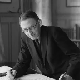 Portrait of Eric Blom