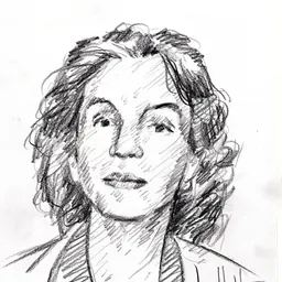 Portrait of Sophia de Mello Breyner Andresen