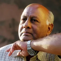 Portrait of Shrikant Shah