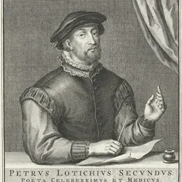 Portrait of Petrus Lotichius Secundus