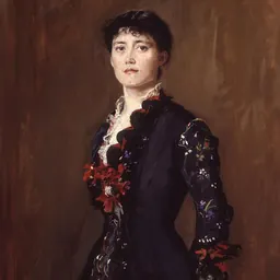 Portrait of Louise Jopling