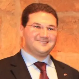 Portrait of Nadim Gemayel