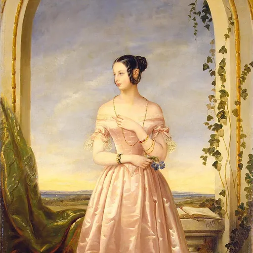 Portrait of Grand Duchess Alexandra Nikolaevna of Russia