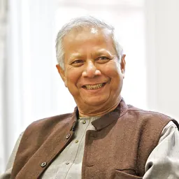 Portrait of Muhammad Yunus