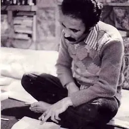 Portrait of Houshang Golshiri