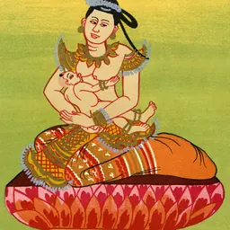 Portrait of Shin Mi-Nauk